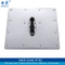 Contemporary 8 Inch Square Brass Rain Showerhead