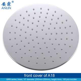 Overhead Ceiling Detachable Rain Bathroom Shower