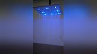 10 Inch Brass Round LED Shower Head