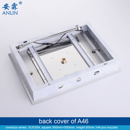 20 Inch 360*500mm LED Light Walk in Shower Enclosures