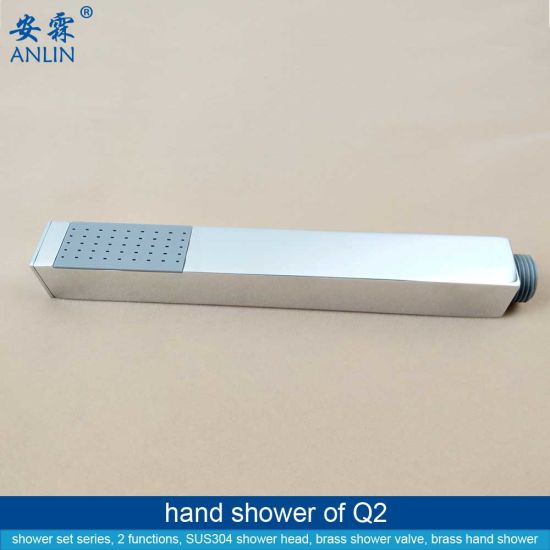 Contemporary Bathroom LED Light Rain Shower System