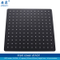 Black 12 Inch Luxury Stainless Steel Rainfall Shower Head