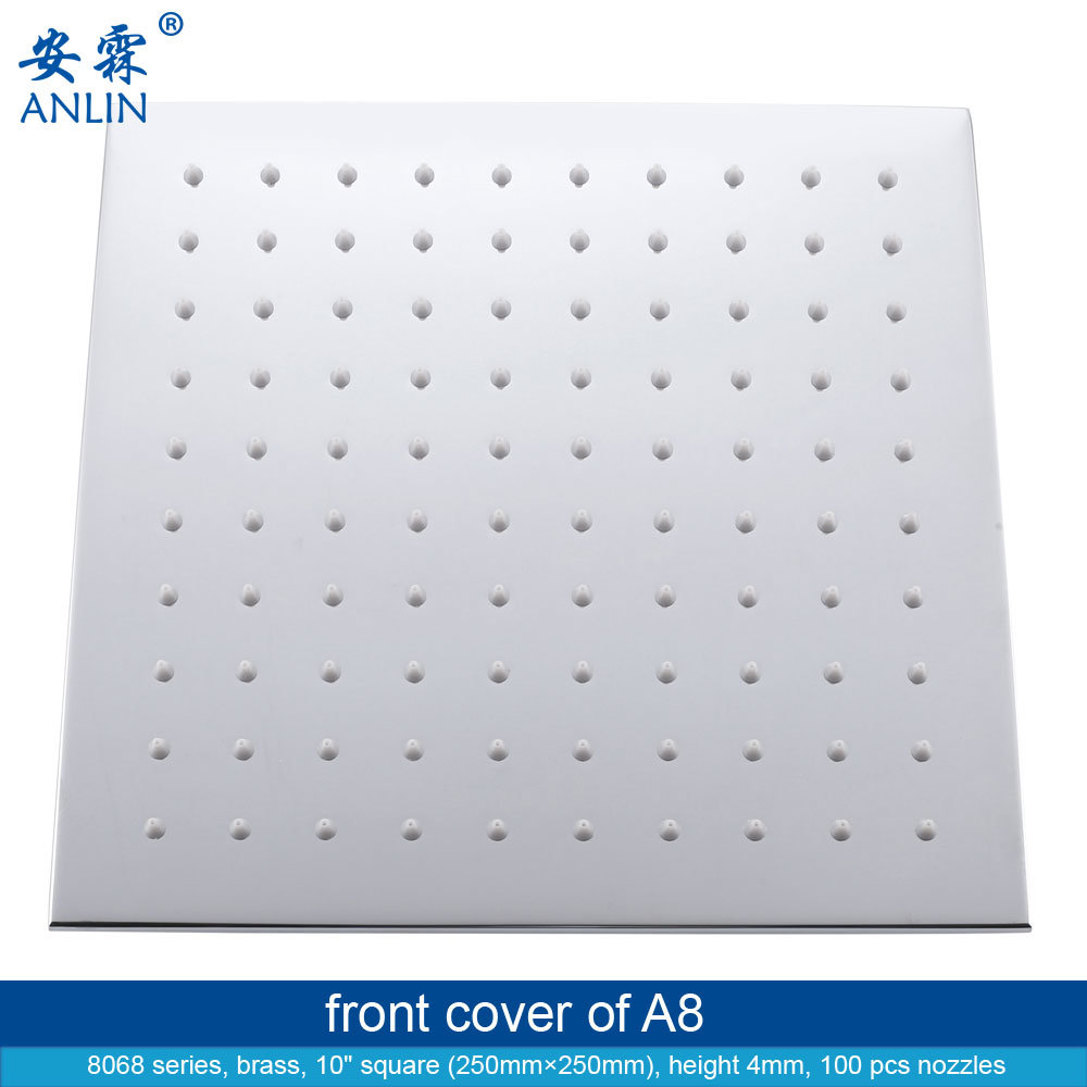 10 Inch High Pressure Overhead Shower Head