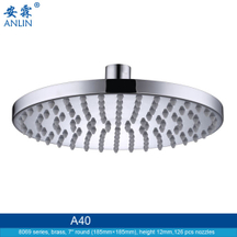7 Inch High Pressure Rain Bathroom Shower Accessories