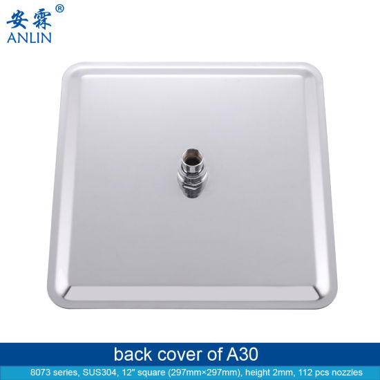 12 Inch Large Square Stainless Steel Shower Head
