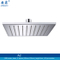 Contemporary 8 Inch Square Brass Rain Showerhead