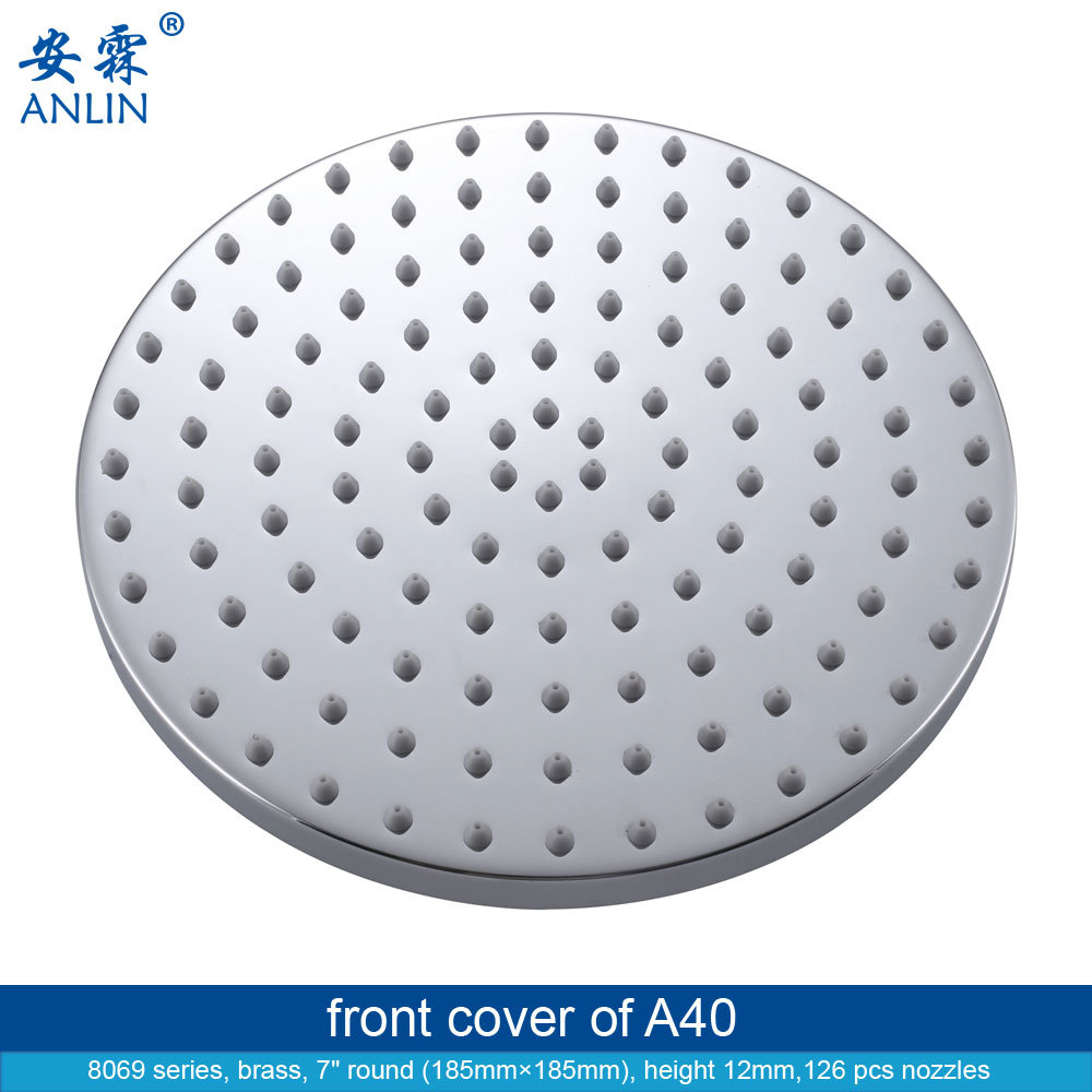 7 Inch High Pressure Rain Bathroom Shower Accessories
