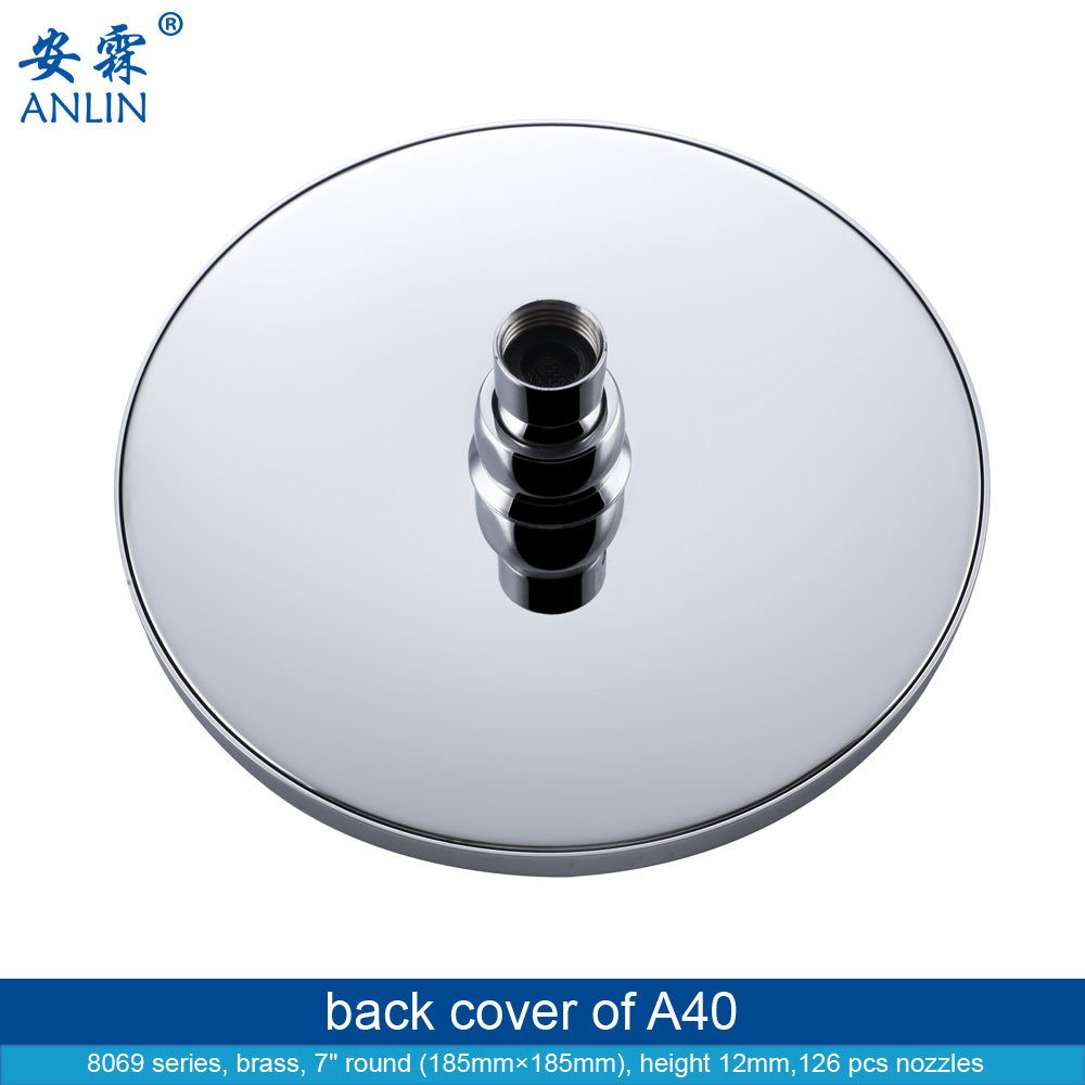 7 Inch High Pressure Rain Bathroom Shower Accessories