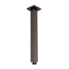 Ceiling Shower Arm Brushed Gun Metal 300mm