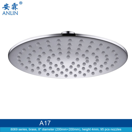 High Pressure Waterfall, Chrome, Rain Shower Head
