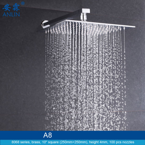 10 Inch High Pressure Overhead Shower Head