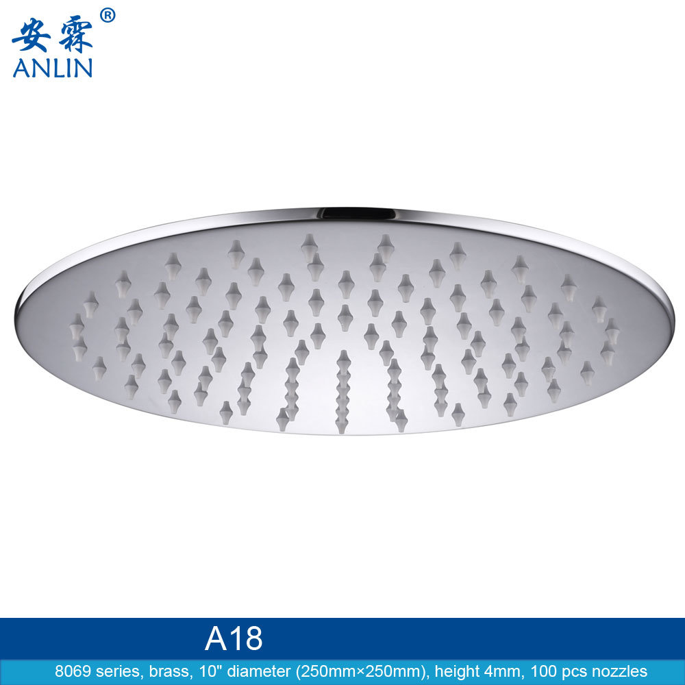 Overhead Ceiling Detachable Rain Bathroom Shower