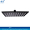 Waterfall 10 Inch Black Rain Shower Head