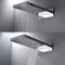 Bath Rain Square Wall Mounted Waterfall Shower Head