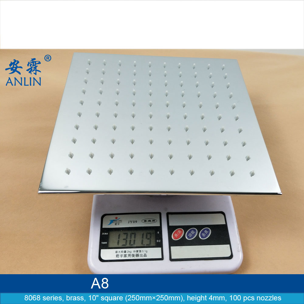 10 Inch High Pressure Overhead Shower Head