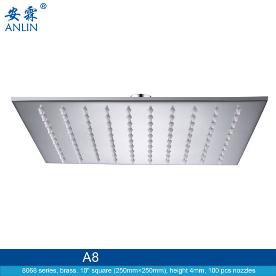 10 Inch High Pressure Overhead Shower Head