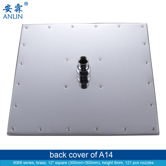 Copper 12 Inch, Big Square Overhead, Rainfall Shower Head
