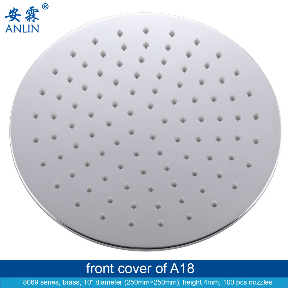 Overhead Ceiling Detachable Rain Bathroom Shower