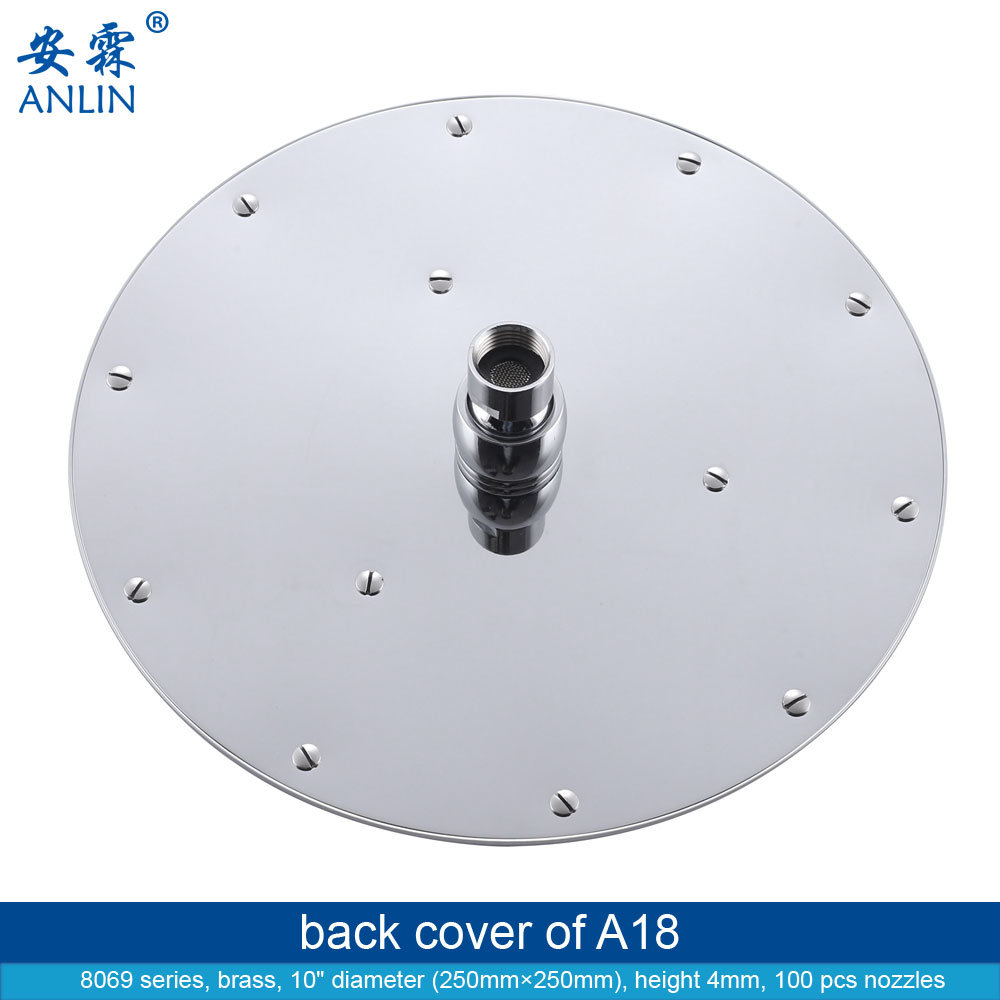 Overhead Ceiling Detachable Rain Bathroom Shower